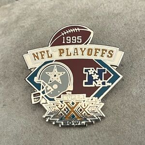 1995 NFL Playoffs Dallas Cowboys Pin by Peter David